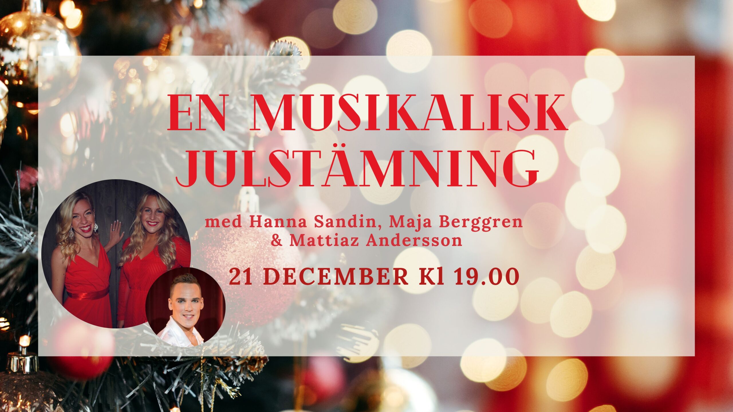 En musikalisk julstämning