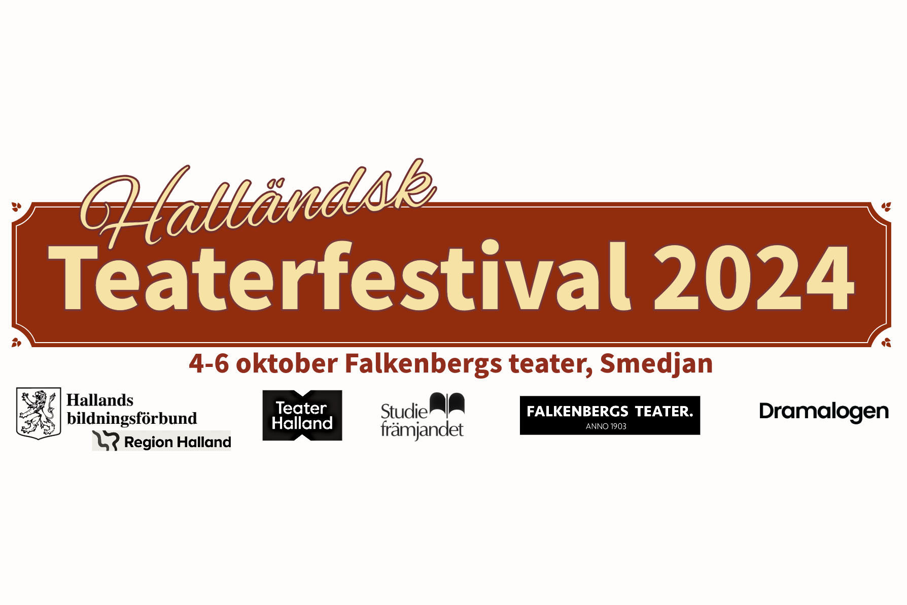 Halländsk teaterfestival 2024 i Falkenberg