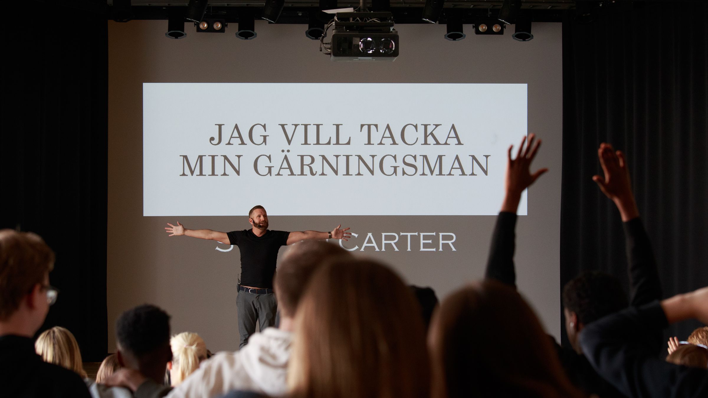 Jag vill tacka min gärningsman - Stefan Carter