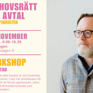 Upphovsrätt och avtal