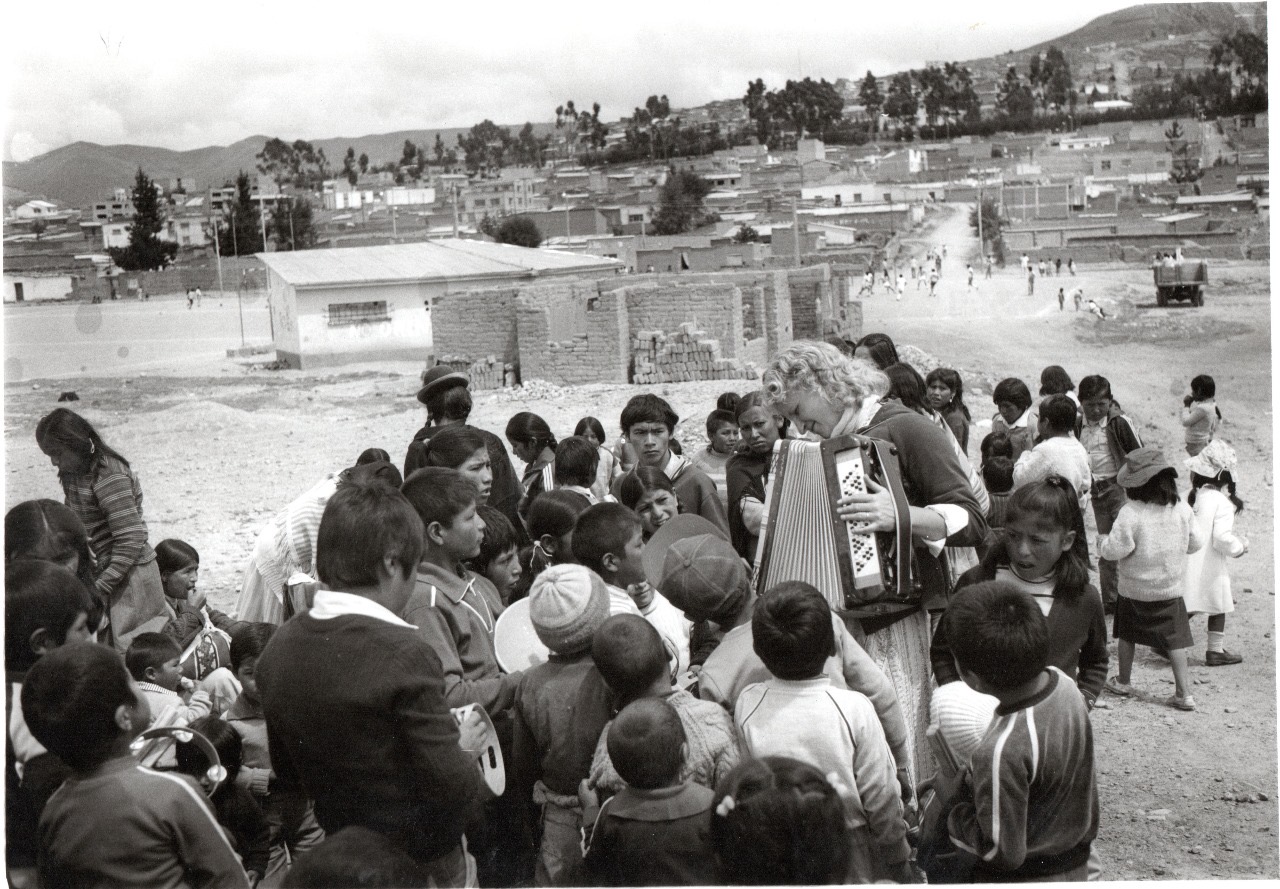 På stigarna ovanför La Paz