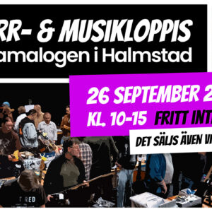 Gitarr- & Musikloppis 2026